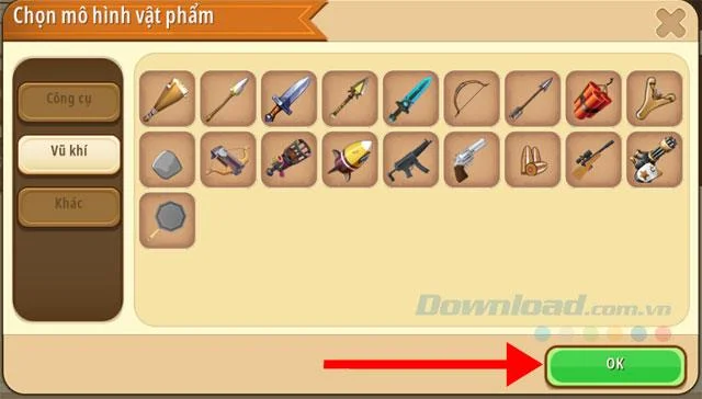 نحوه ساخت یک اسلحه ویژه در Mini World: Block Art