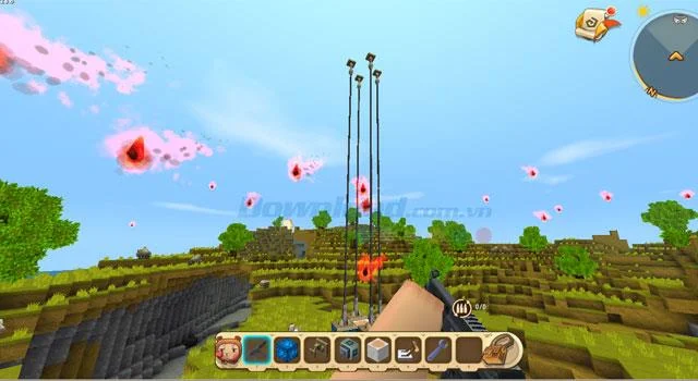 نحوه ساخت یک اسلحه ویژه در Mini World: Block Art