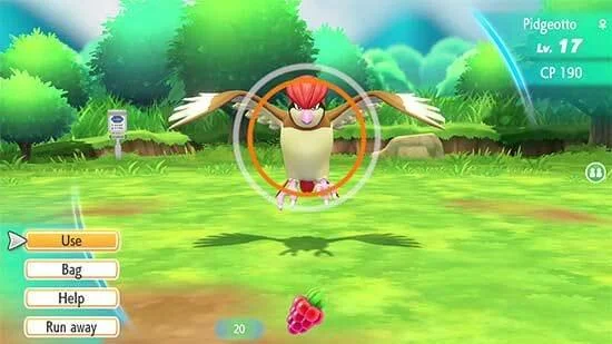 نحوه بازی اساسی Pokémon Lets Go
