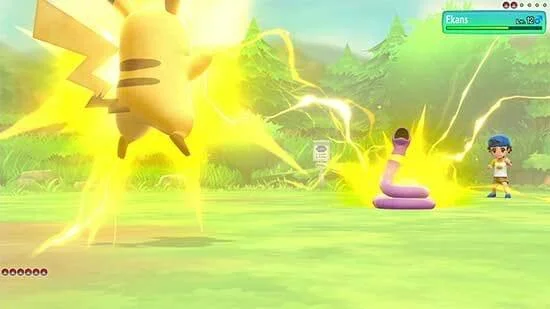 نحوه بازی اساسی Pokémon Lets Go