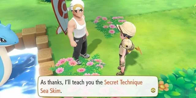Pokemon Lets Go: نحوه یادگیری تکنیک های Surf and Sea Skim برای حرکت در آب