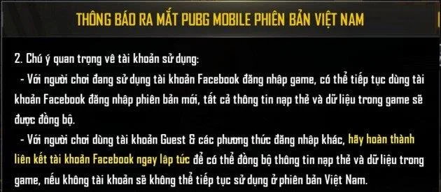 نحوه همگام سازی حساب های ویتنام و بین المللی PUBG Mobile