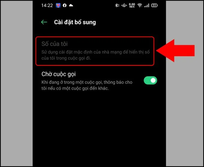 Impostazioni di Chiamata
