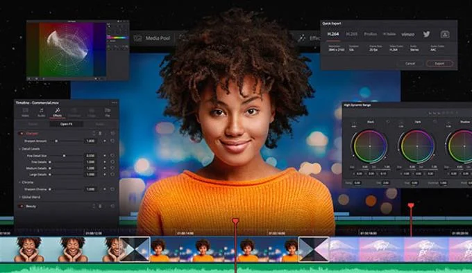 DaVinci Resolve Video Düzenleme Yazılımı
