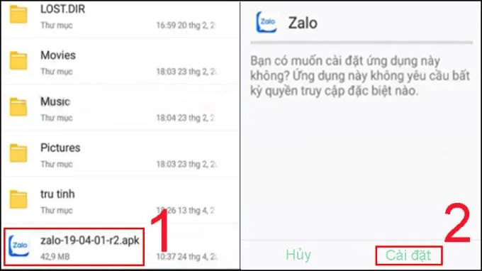 Zalo를 Samsung Galaxy 휴대폰에 다운로드하는 2 가지 방법은 간단하고 빠릅니다.