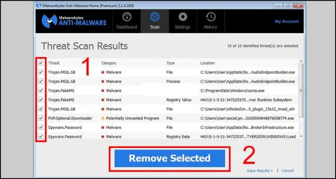 Malwarebytes 란 무엇입니까?  Malwarebytes 사용 방법 맬웨어 제거
