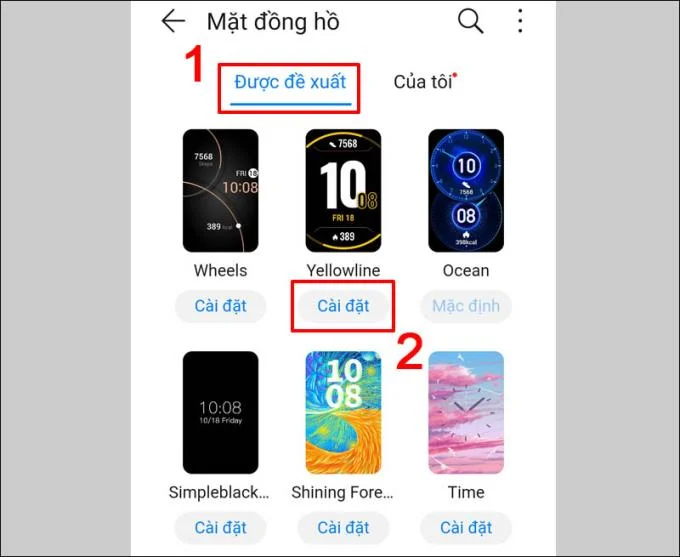 Cara cepat mengubah tampilan jam, wallpaper untuk Huawei Watch Fit