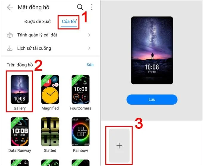 Cara cepat mengubah tampilan jam, wallpaper untuk Huawei Watch Fit