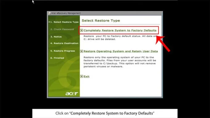 4 maneiras simples e eficazes de restaurar um computador Windows ao seu estado original