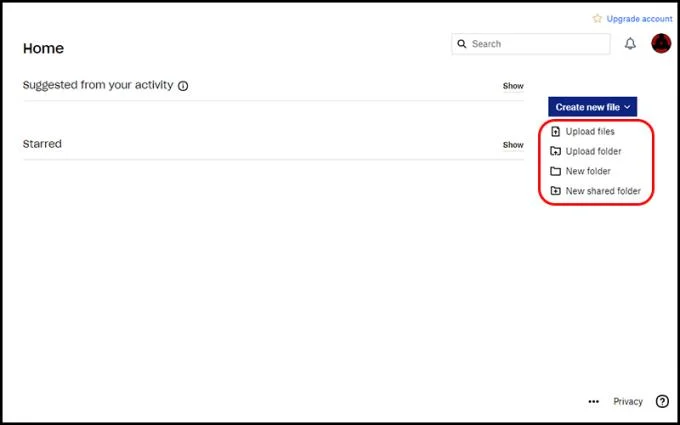 Dropbox 저장 도구 란 무엇입니까?  계정 생성 및 사용 방법