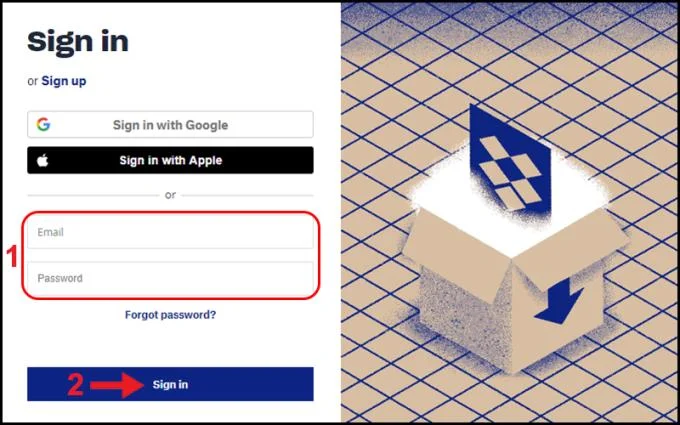 Dropbox 저장 도구 란 무엇입니까?  계정 생성 및 사용 방법