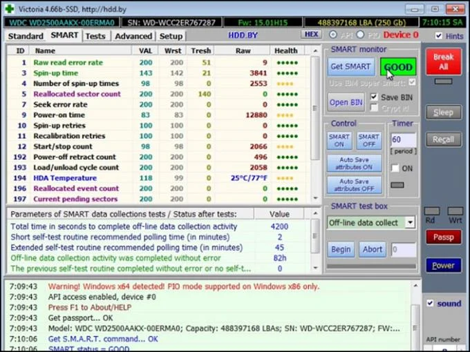 SSD ve HDD sabit sürücülerini doğru ve hızlı bir şekilde kontrol etmek için TOP 11 yazılımı