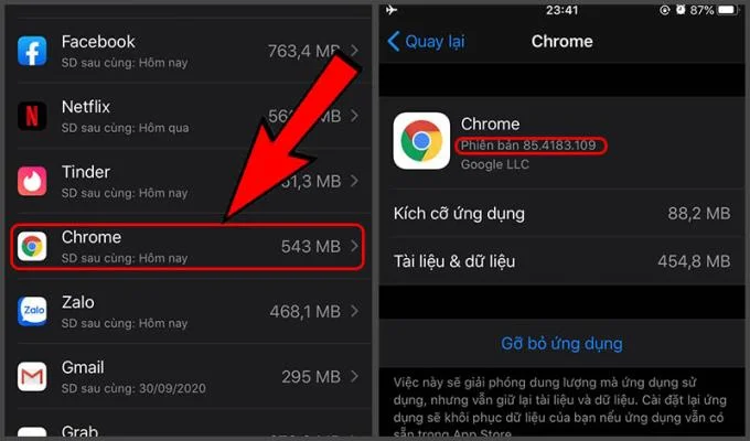 iPhone, iPad, Android 휴대폰에서 앱 버전을 확인하는 방법