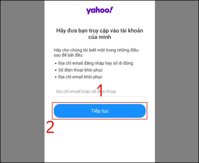 Şifre nasıl değiştirilir, telefonda Yahoo Mail şifresi nasıl kurtarılır
