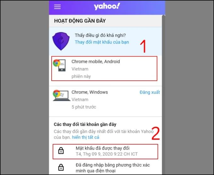 Şifre nasıl değiştirilir, telefonda Yahoo Mail şifresi nasıl kurtarılır