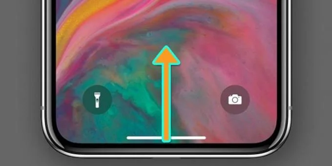 Face ID 있는 iPhone 멀티 태스킹 창