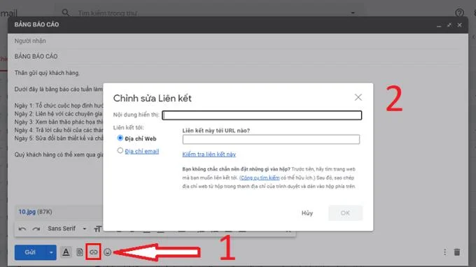 Gmail'de metin biçimlendirme, resim, dosya, bağlantı ekleme çok kolaydır