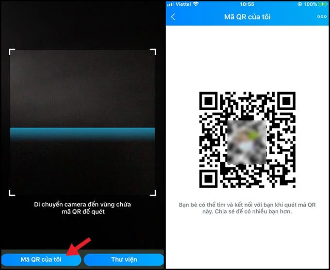 Zalo'da kişisel bir QR kodu nasıl oluşturulur çok kolay ve hızlı