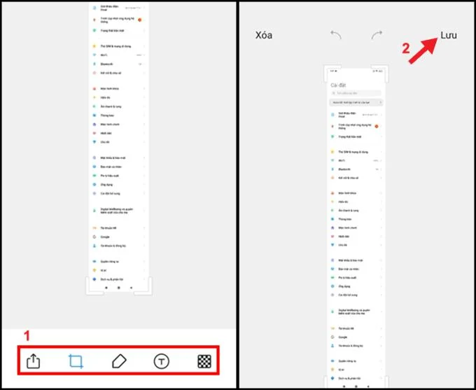Xiaomi, Redmi telefonlarda uzun ekran görüntüleri nasıl alınır, sayfa kaydırmaları nasıl alınır
