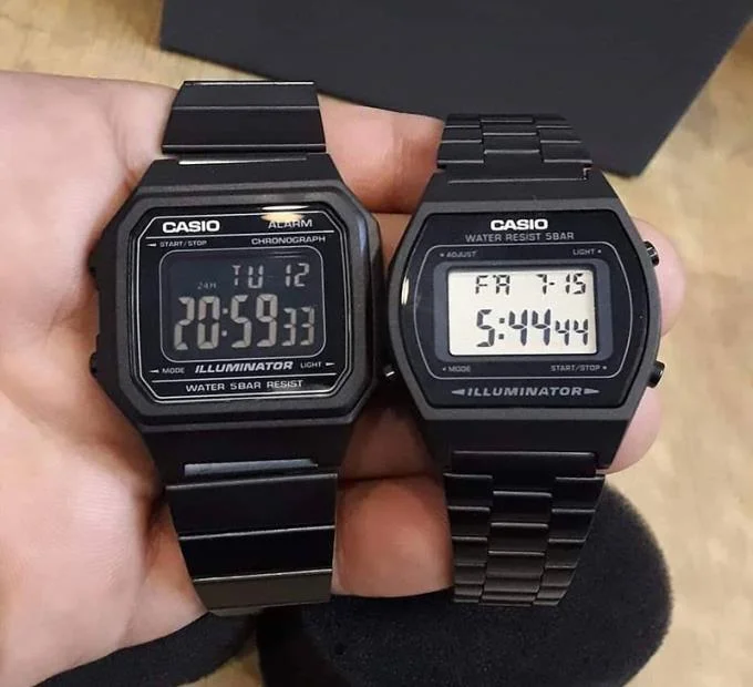 Casio kol saatinde tarih ve saatin ayarlanması basit ve kolaydır