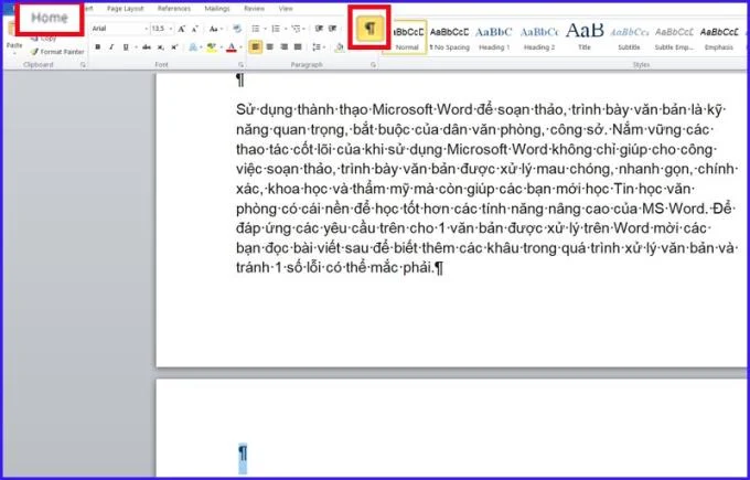 Word 2016, 2010, 2007, 2003'te boş sayfaları silmenin 2 yolu