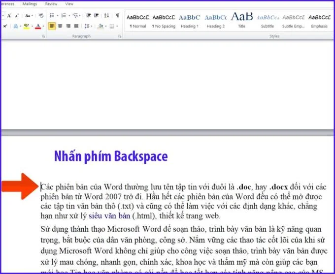 Word 2016, 2010, 2007, 2003'te boş sayfaları silmenin 2 yolu