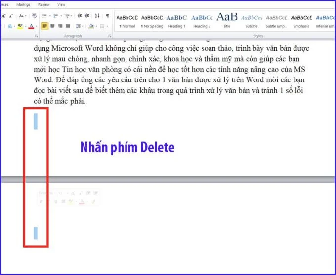 Word 2016, 2010, 2007, 2003'te boş sayfaları silmenin 2 yolu