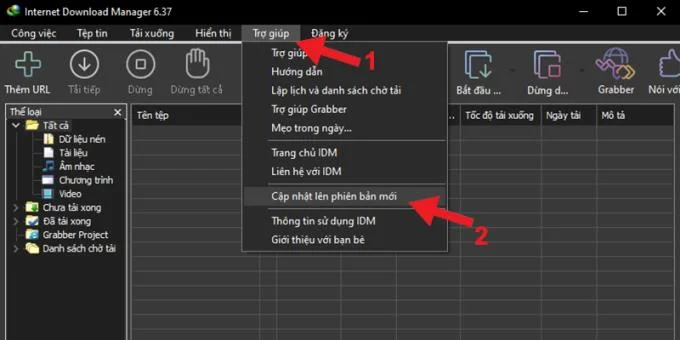 IDM'nin nasıl düzeltileceğine ilişkin talimatlar, Chrome'daki indirme bağlantılarını otomatik olarak yakalamıyor