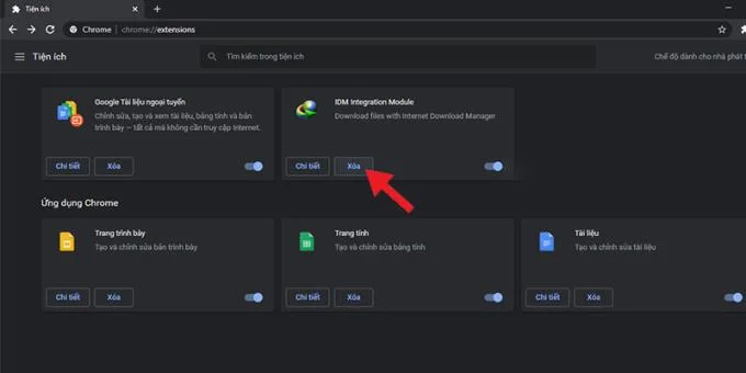 IDM'nin nasıl düzeltileceğine ilişkin talimatlar, Chrome'daki indirme bağlantılarını otomatik olarak yakalamıyor