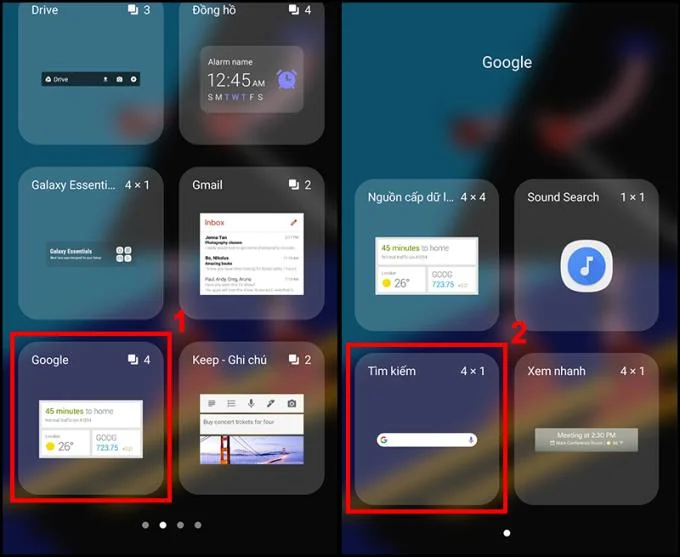 Android telefonlarda Google çubuğu ana ekrana nasıl getirilir