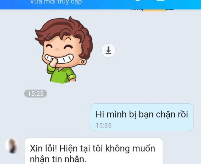 阻止的 Zalo 消息和您需要知道的 5 件事