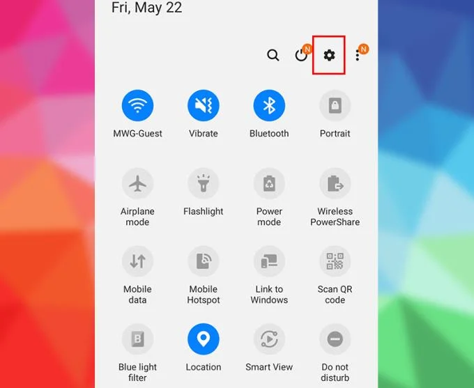 Arahan tentang cara menukar bahasa dari bahasa Inggeris ke bahasa Vietnam pada peranti Android