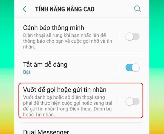 Samsung Galaxy J7 Plus에서 스 와이프하여 전화를 걸거나 문자를 보내는 방법