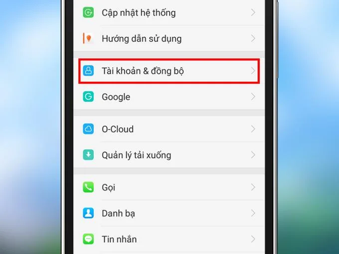 Android telefonlarda kişileri, Gmail, Messenger,... senkronizasyonu nasıl kapatılır
