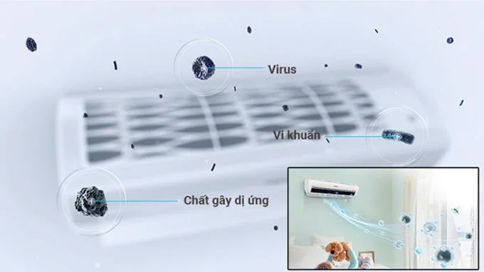 Eliminación de virus y bacterias