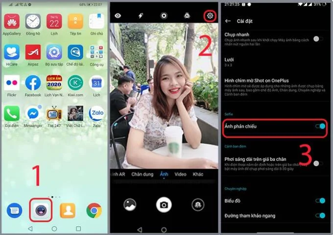 iPhone, Android 휴대폰에서 사진을 거꾸로 뒤집는 방법에 대한 지침