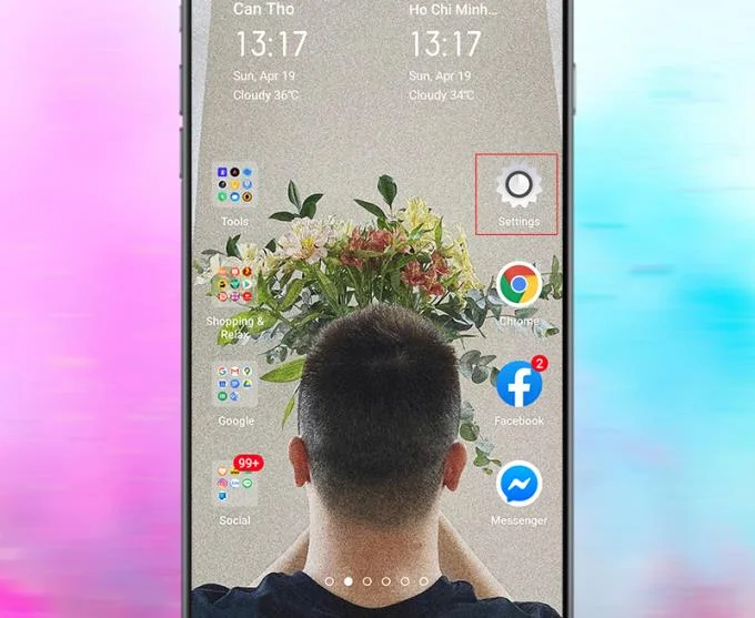 Android設定画面