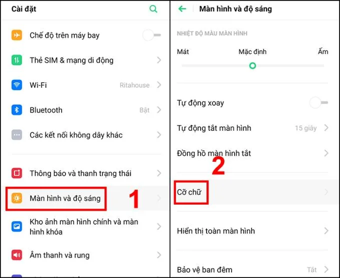 OPPO telefonlarda yazı tipi boyutunu basit ve hızlı bir şekilde ayarlama