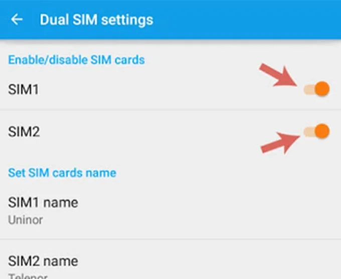 iPhoneおよびAndroidフォンでSIMをすばやくオフにする方法の説明