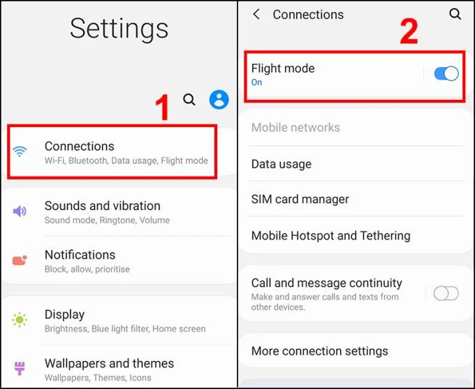 iPhoneおよびAndroidフォンでSIMをすばやくオフにする方法の説明