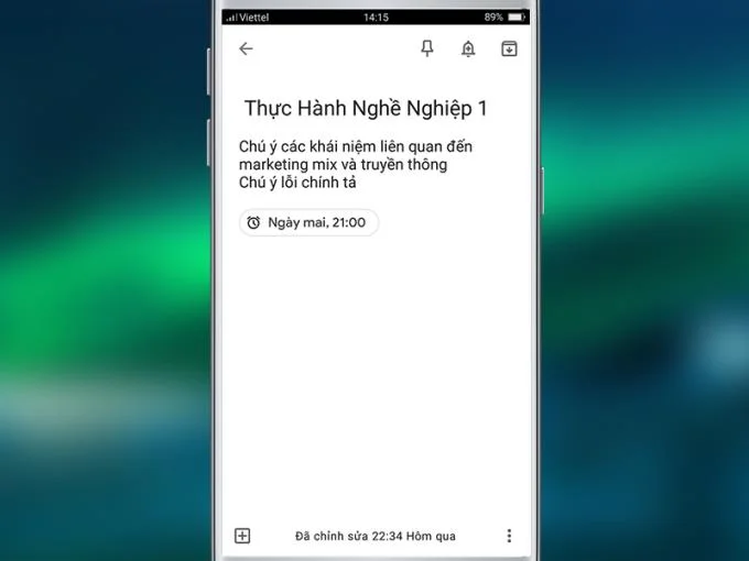 Android telefonlarda Google Keep ile hatırlatıcılarla notlar nasıl oluşturulur?