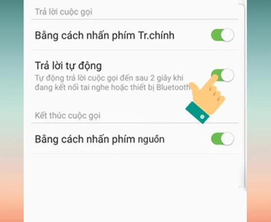 Samsung Galaxy S7에서 헤드폰으로 전화를 받기 위해 여는 방법