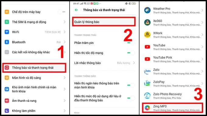 Android, iPhone의 잠금 화면에서 Zing MP3 표시를 활성화하는 방법