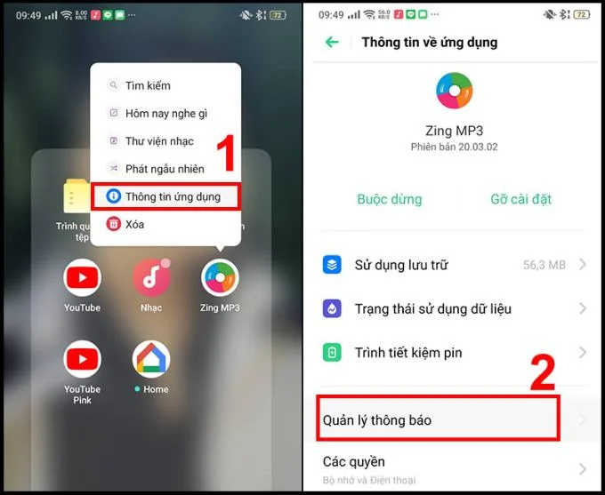 Android, iPhone의 잠금 화면에서 Zing MP3 표시를 활성화하는 방법