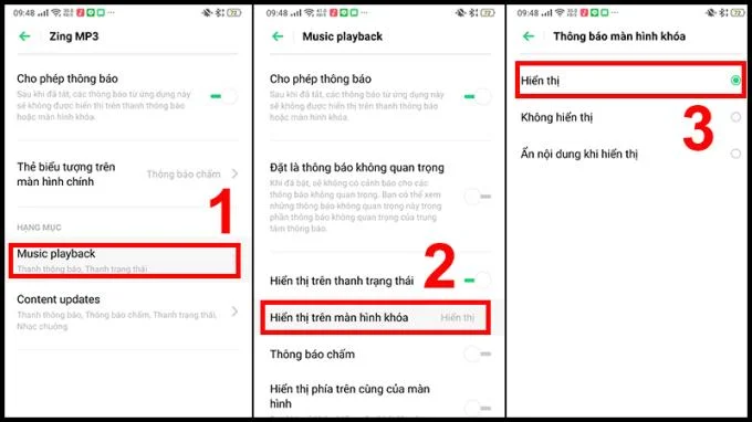 Android, iPhone의 잠금 화면에서 Zing MP3 표시를 활성화하는 방법