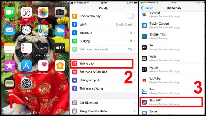 Android, iPhone의 잠금 화면에서 Zing MP3 표시를 활성화하는 방법