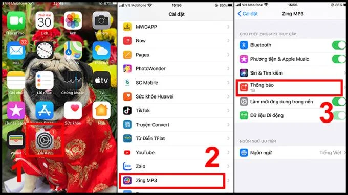 Android, iPhone의 잠금 화면에서 Zing MP3 표시를 활성화하는 방법