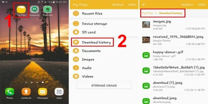 iPhone, Android 스마트 폰에서 다운로드 한 파일은 어디에 저장됩니까?  찾는 방법은 다음과 같습니다.