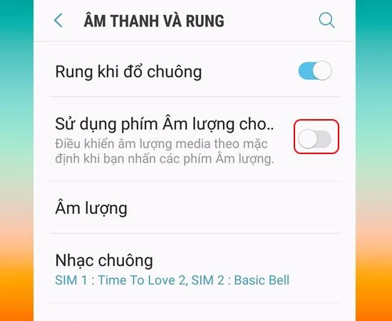 Samsung Galaxy Note FE에서 볼륨 조절 키를 설정하는 방법