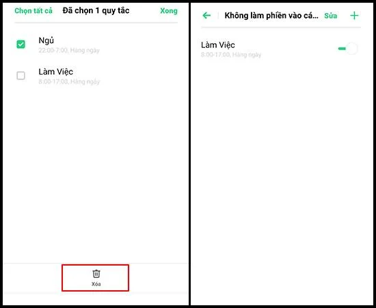 OPPO A31'de rahatsız etmeyin özelliğinin nasıl etkinleştirileceğine ilişkin talimatlar
